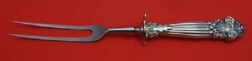 Georgian By Towle Sterling Silver Steak Carving Fork 8 3/4" HH WS