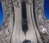 Robert Rait and Charters Cann and Dunn Coin Silver Tea Set 3pc 3-D Finial #3807