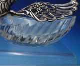 FB German Sterling Silver Crystal Sugar Basket Swan Form w/Movable Wings (#6473)