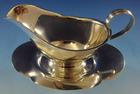 Gorham Sterling Silver Gravy Boat with Attached Underplate #709 (#2422)