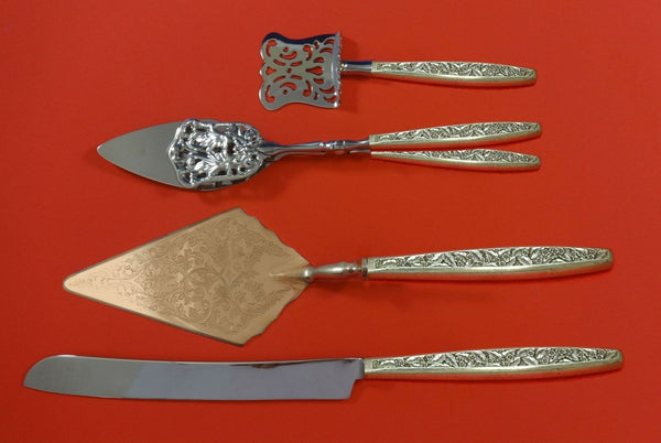 Valencia by International Sterling Silver Dessert Serving Set 4pc Custom Made