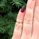 10k Yellow Gold Baby or Child's Ring with Seed Pearl Size 2.25 Jewelry (#J6468)