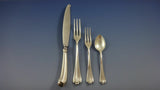 St. Saint Mark by Clementi 800 Silver Flatware Set Service 198 Pieces Italy