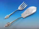 Medallion Gorham Sterling Silver Flatware Service Dinner Set 119 pcs Multi motif
