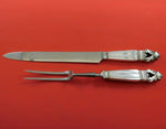 Acorn by Georg Jensen Sterling Silver Steak Carving Set 2pc HH WS