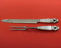 Acorn by Georg Jensen Sterling Silver Steak Carving Set 2pc HH WS