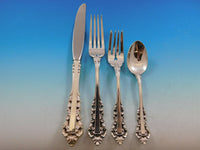 Medici New by Gorham Sterling Silver Flatware Set 6 Service 34 Pieces Dinner