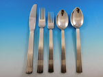Bernadotte by Georg Jensen Stainless Steel Flatware Set 12 Service 62 pcs Unused
