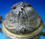Graff Washbourne and Dunn Sterling Silver Tropy with Wood Gargoyles #634 (#5393)