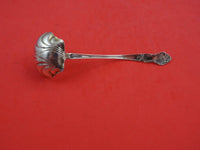 Meadow Rose by Wallace Sterling Silver Sauce Ladle fluted bowl 5 1/2"