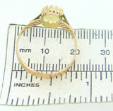 10k Rose Gold 1ct Genuine Natural Opal Ring (#J4133)