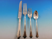 Lady Caroline by Gorham Silverplate Flatware Set for 12 Service 107 pcs Dinner