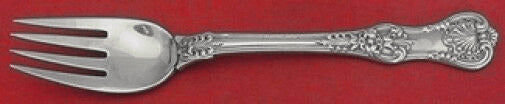 English King by Tiffany and Co Sterling Silver Fish Fork 4-Tine 6 3/4" Original