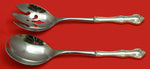 Debussy by Towle Sterling Silver Salad Serving Set 2pc HHWS  Custom Made