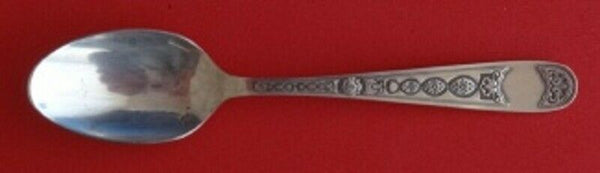 Villeroy by Christofle Plate Silverplate Demitasse Spoon 4" Vintage Silverware