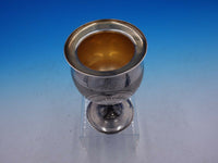 Coin Silver Water Goblet with Hand Engraving and Gold Wash Gorham 1860 (#4257)