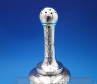 Thomas Alfred Skiner English Victorian Sterling Salt Pepper Shakers (#6817-2)
