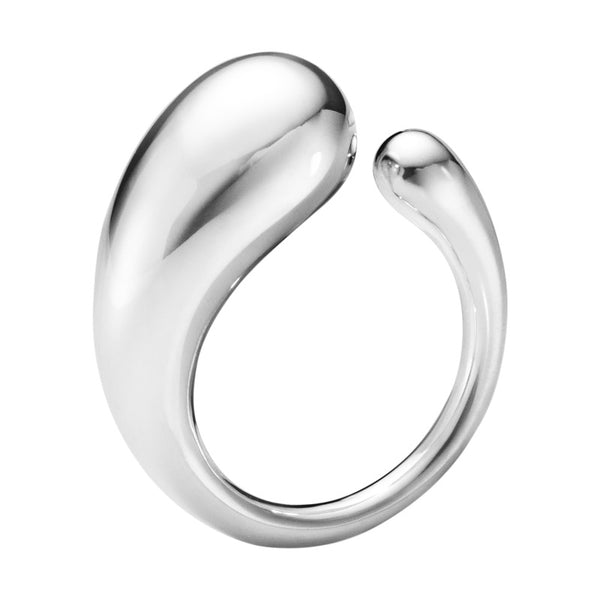 Georg Jensen Denmark Sterling Silver MERCY Ring Large Version Bold - New