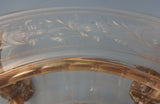 Dominick & Haff Sterling Silver Centerpiece Serving Bowl Crystal Etched (#0089)