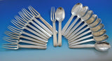 Bayonne by Puiforcat France Sterling Silver Flatware Set Service Dessert 20 pcs