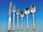 Aria by Christofle France Silverplate Flatware Service for 8 Set 52 pcs Dinner