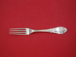 Coin Silver by Various Makers Regular Fork w/Leaf Patented 1850 7"
