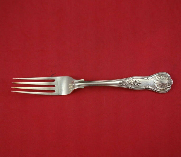 Kings by George Maudsley Jackson English Sterling Silver Dinner Fork 8 1/8"