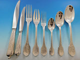 Soubise by Puiforcat France Sterling Silver Flatware Set Service 88 pcs Dinner