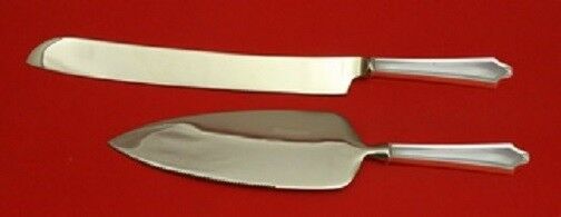 Minuet By International Sterling Silver Wedding Cake Serving Set HHWS 2pc Custom