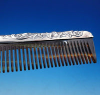 Lily by Whiting Sterling Silver Comb with Replaced Teeth 7" #7071 (#3087)