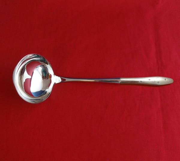 Dawn Star by Wallace Sterling Silver Soup Ladle HHWS  Custom Made 10 1/2"