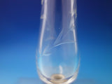 Gadroon by Empire Sterling Silver Bud Vase with Crystal c.1960 7" x 2" (#5988)