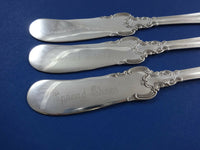 Chantilly by Gorham Sterling Silver Spread Love, Cheer, Peace Set Christmas Gift