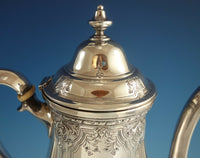 Navarre by Watson Sterling Silver Coffee Pot Chased #9826 (#2143)