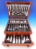 Grande Imperiale by Buccellati Italy Sterling Silver Flatware Set Service 96 pcs
