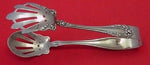 Rose By Wallace Sterling Silver Ice Tong 7 1/8"