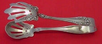 Rose By Wallace Sterling Silver Ice Tong 7 1/8"