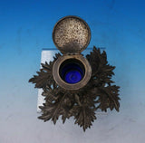 Thistle by Charles Thomas Fox and George Fox Sterling Silver Inkwell (#5274)
