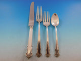 English Shell by Lunt Sterling Silver Flatware Set for 12 Service 64 pieces