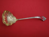Elegante by Reed and Barton Sterling Silver Soup Ladle GW with Flowers 11 1/2"