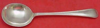 English Thread by James Robinson Sterling Silver Cream Soup Spoon 6 3/4"