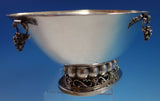 Codan Mexican Mexico Sterling Silver Centerpiece Bowl Modernist 3D Grapes #1511