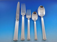 Triade by Christofle France Silverplated Flatware Set for 6 Service 31 pieces