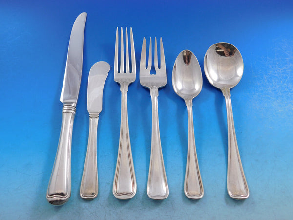 Old French by Gorham Sterling Silver Flatware Set 8 Service 48 pcs Luncheon Size