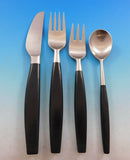 Lion Black by Hackman Stainless Steel Flatware Service for 10 Set 60 pcs Finland