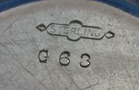 Graff, W & D Sterling Silver Tray Round #G23 (#1582)