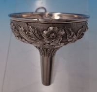 Repousse by Jacobi and Jenkins Sterling Silver Wine Funnel 3 1/4" x 3" (#7639)