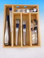 Quest by Yamazaki Stainless Steel Flatware set 46 pcs Modern IN BOOK Modern