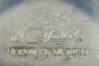 Luella Mexican Mexico Sterling Silver Candlestick Pair 2 1/8" x 4" (#2120)
