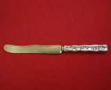 Lap Over Edge Acid Etched by Tiffany Sterling Silver Breakfast Knife GW w/Leaves